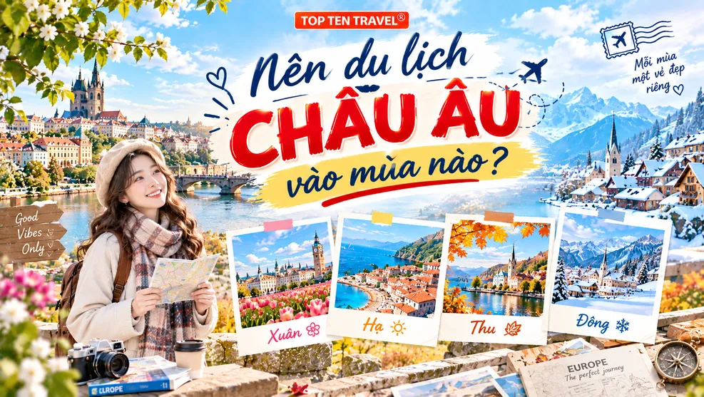 Nên du lịch Châu Âu vào mùa nào?