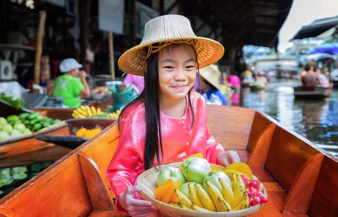 Khi người Thái cười