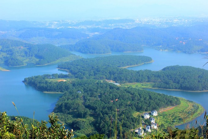 Chiêm ngưỡng Đà Lạt ở trên cao