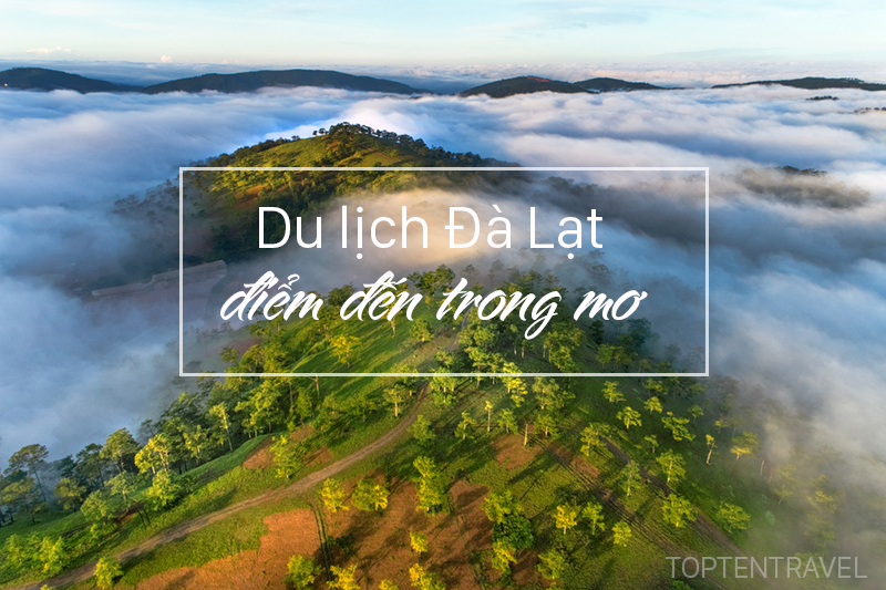Điểm du lịch Đà Lạt đẹp như mơ với nhiều du khách