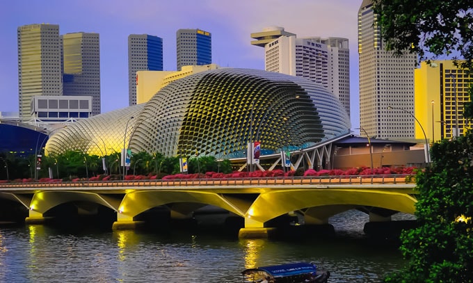 Những điểm vui chơi thú vị quanh vịnh Marina Singapore