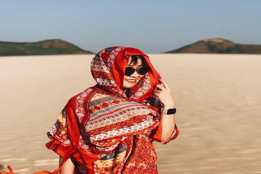 Đồi cát Phương Mai - Tiểu sa mạc Quy Nhơn luôn hút du khách check-in mỗi ngày