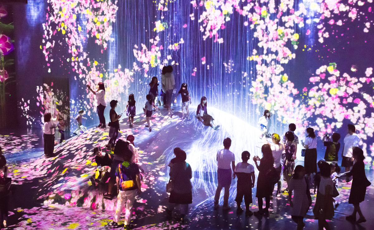 TeamLab Borderless - Triển lãm nghệ thuật độc đáo ở Tokyo