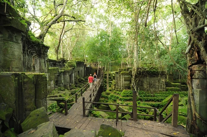 Bí ẩn ngôi đền Beng Mealea Campuchia