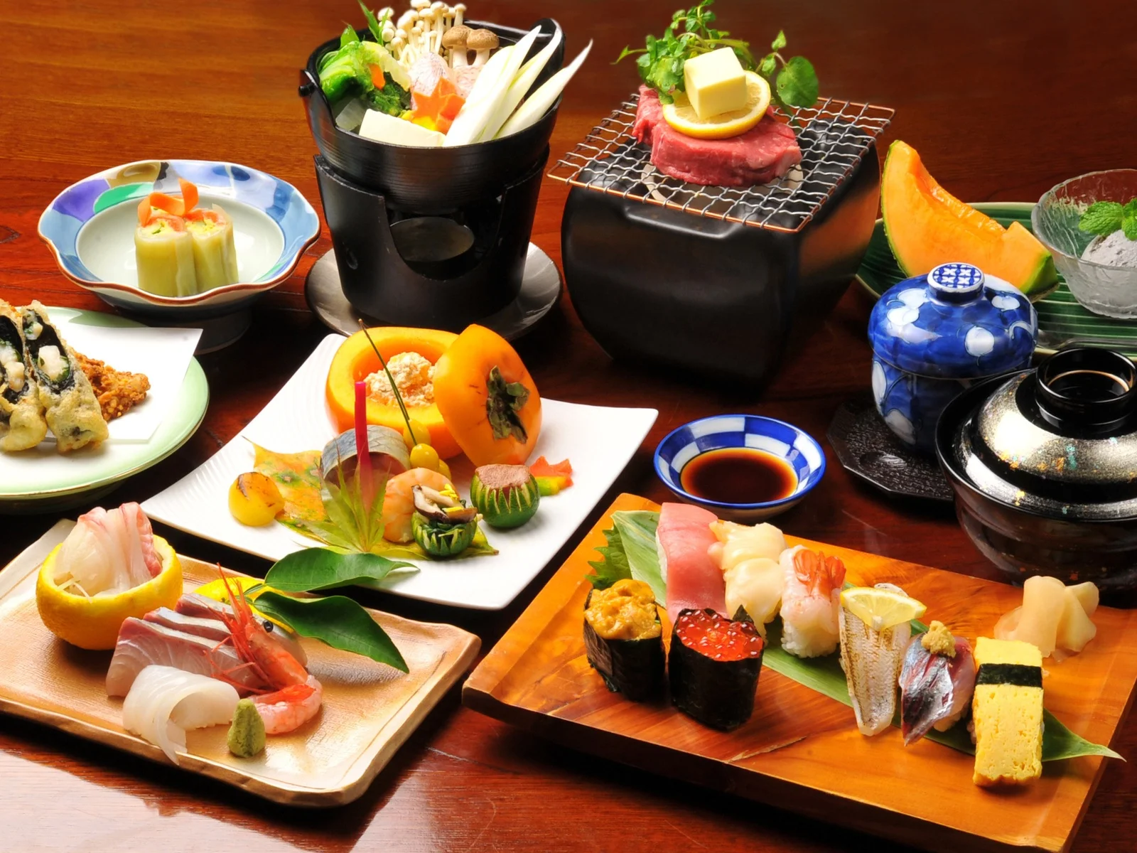 Nghệ thuật trang trí món ăn ở xứ sở hoa Anh Đào