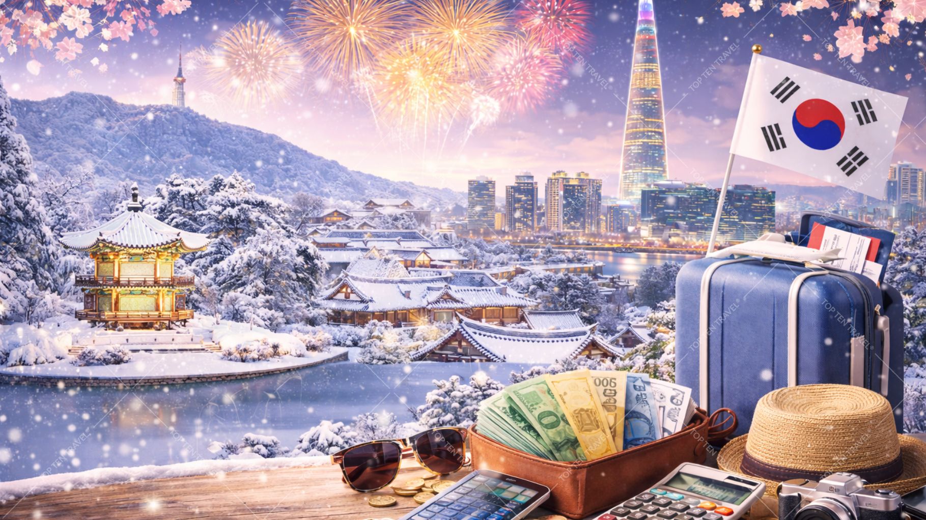 Kinh nghiệm du lịch Hàn Quốc Tết dương lịch chi tiết, tiết kiệm nhất