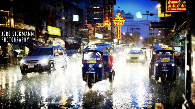 Hoạt động vui chơi tại Bangkok khi có trời mưa