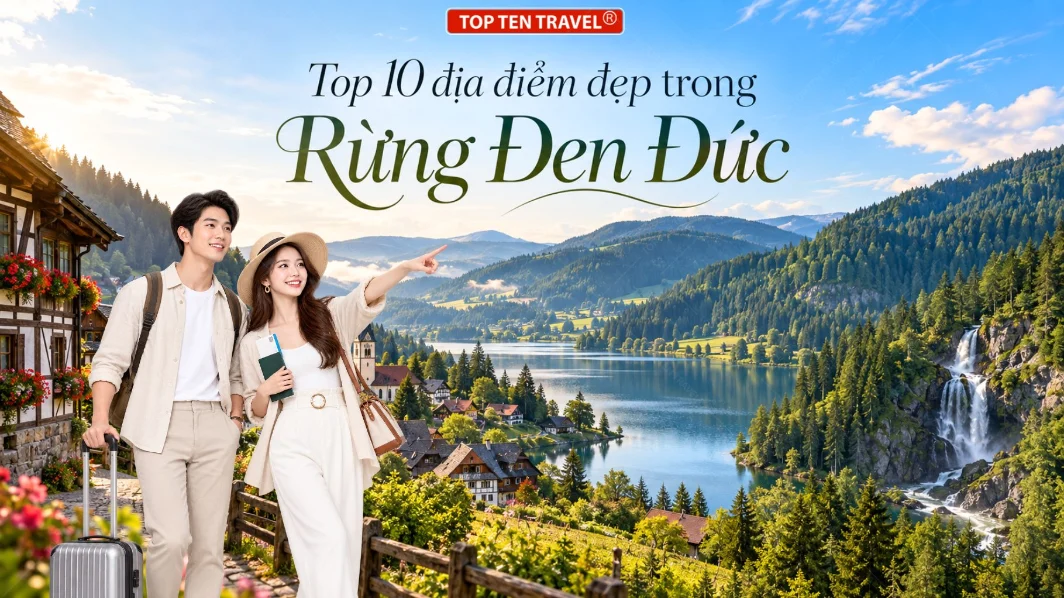 Top 10 địa điểm đẹp trong Rừng Đen Đức nhất định phải ghé