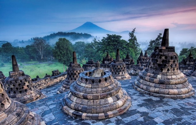 Bí ẩn ngôi đền Borobudur ở Indonesia