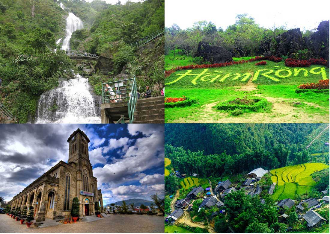 Khám phá ngọn núi Hàm Rồng nổi tiếng ở Sapa