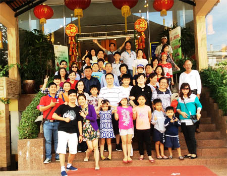 Chúng tôi đón Tết Dương lịch tại Campuchia