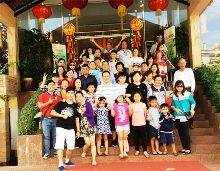 Chúng tôi đón Tết Dương lịch tại Campuchia