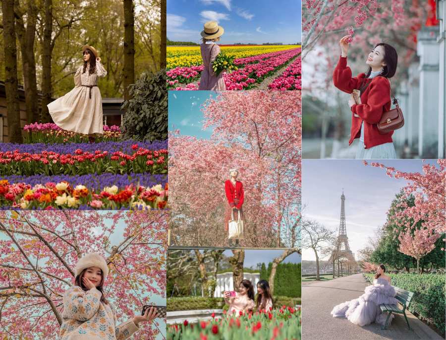 Gợi ý trang phục cho chuyến du lịch Châu Âu mùa xuân