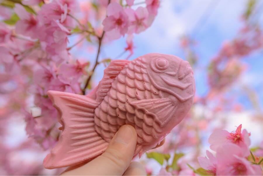 Bánh cá Taiyaki - Món ngon mùa xuân nổi tiếng tại Nhật Bản