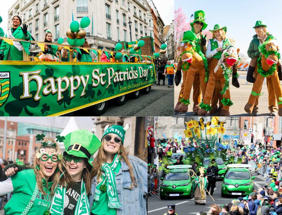 Hòa mình vào không khí sôi động của lễ hội Thánh Patrick