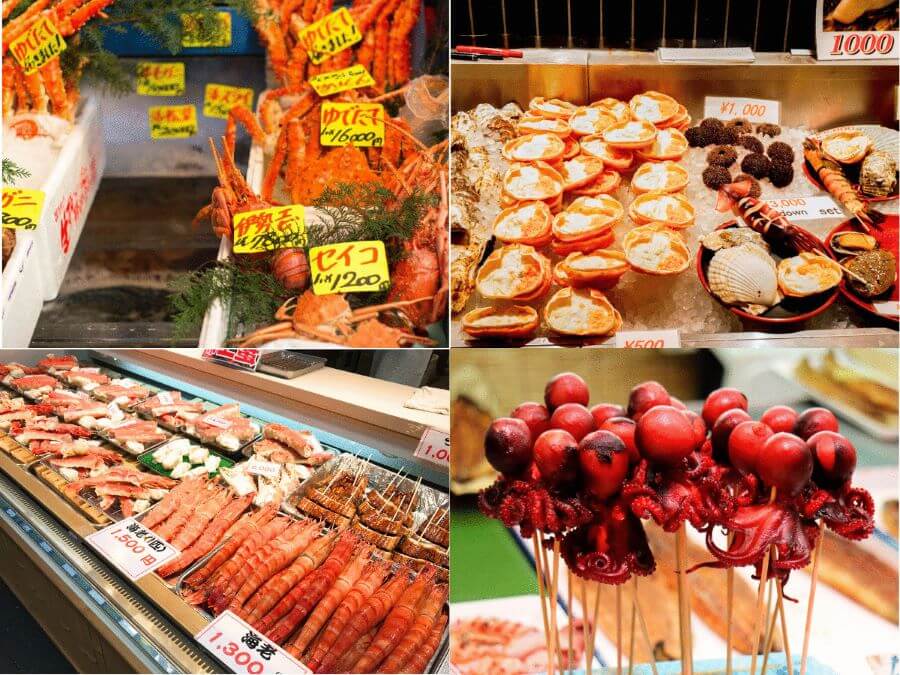 Chợ Kuromon - 'Căn bếp' nổi tiếng tại thành phố Osaka Nhật Bản