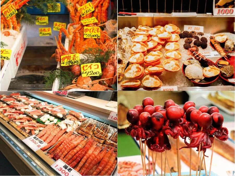 Chợ Kuromon - 'Căn bếp' nổi tiếng tại thành phố Osaka Nhật Bản