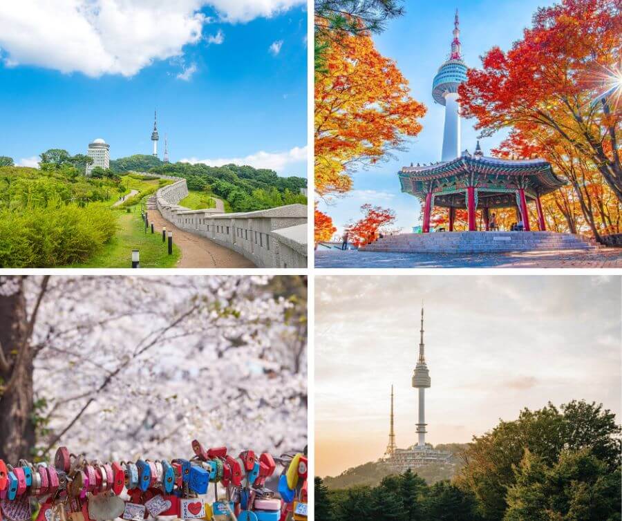 Công viên Namsan Hàn Quốc - Điểm đến cho những ai yêu thiên nhiên