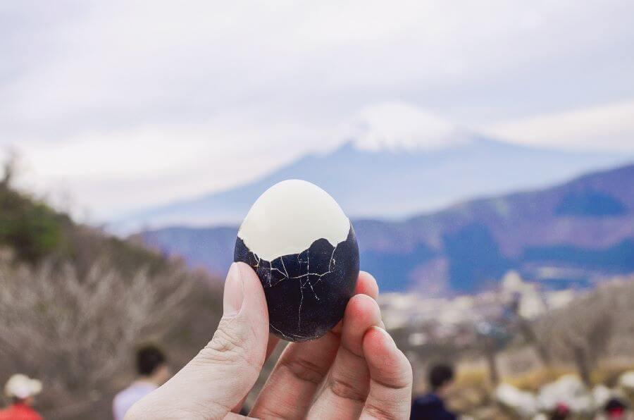 Trứng Kuro Tamago - Đặc sản 'có 1-0-2' tại thung lũng Owakudani Nhật Bản