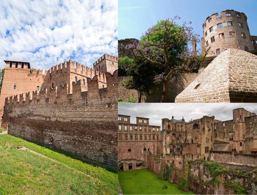 Kiến trúc độc đáo của Lâu đài Heidelberg