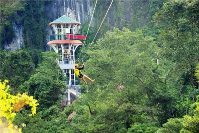 Phong Nha - Kẻ Bàng chuẩn bị xây hệ thống đu dây dài nhất thế giới
