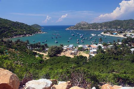 Vịnh Vĩnh Hy, Ninh Thuận- Bức tranh thủy mặc