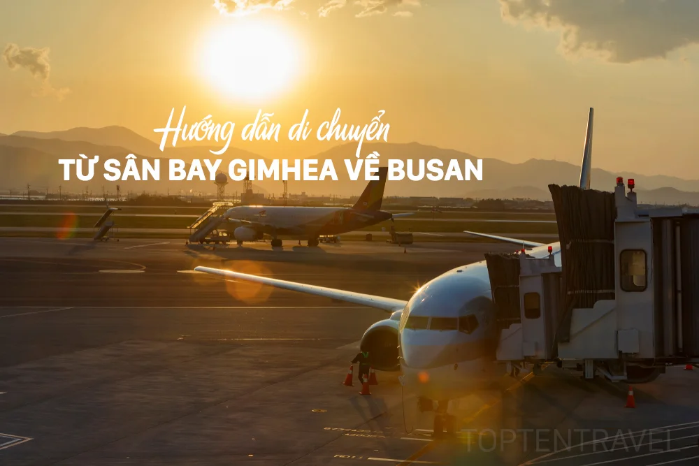 Hướng dẫn cách di chuyển từ sân bay Gimhea về Busan