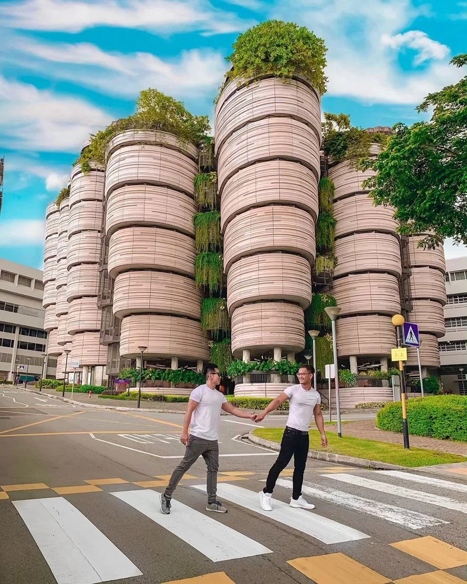 Tòa nhà hình giỏ Dimsum - Địa điểm 'sống ảo' nổi tiếng tại Singapore
