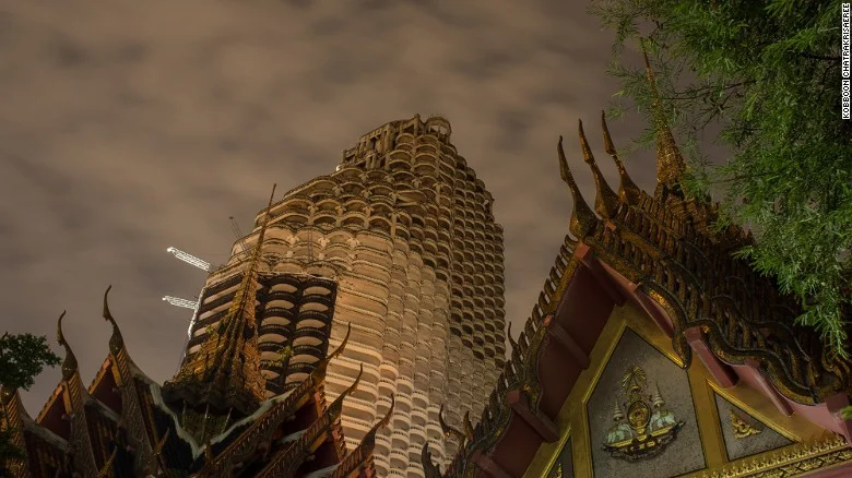 Bí ẩn toà tháp 'ma' bị quên lãng ở Bangkok