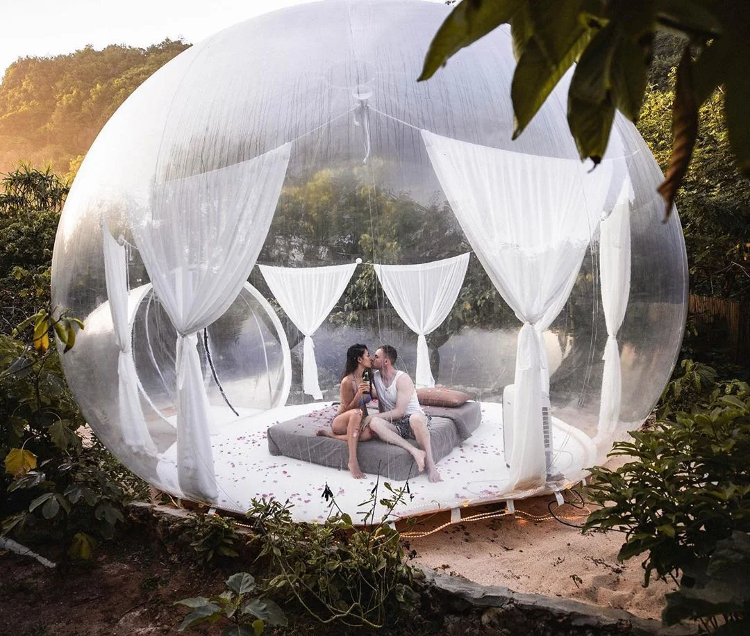 Check in 'cực xịn' tại khách sạn bong bóng ở Bali