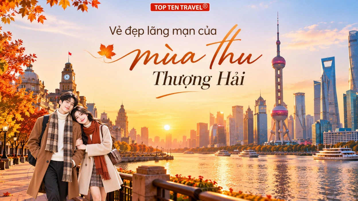 Vẻ đẹp lãng mạn của mùa thu Thượng Hải