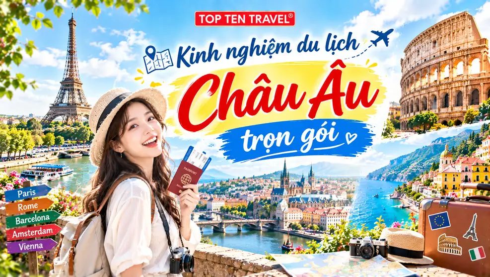Kinh nghiệm du lịch Châu Âu trọn gói