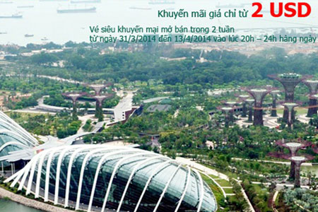 Đi Singapore, Bangkok với chỉ 2 USD