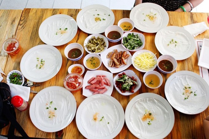 Đặc sản 'Phố bánh ướt' Diên Khánh Nha Trang