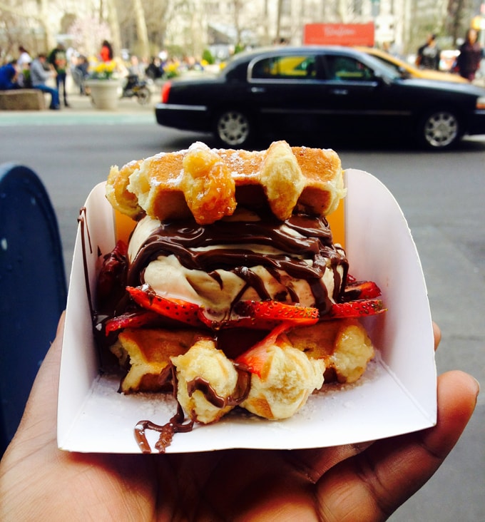 Món ngon trên đường phố New York