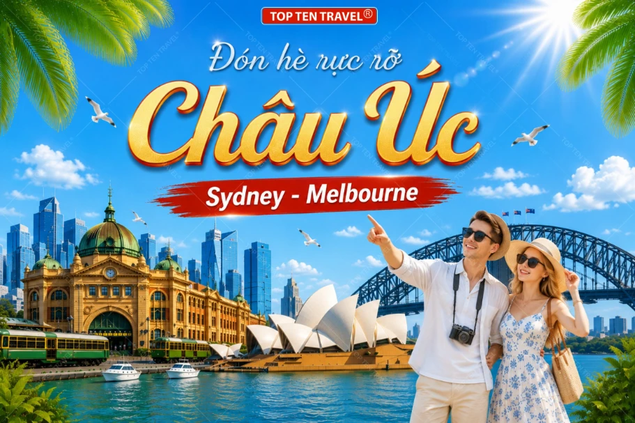 Tour du lịch Úc | Sydney - Melbourne 6N6D