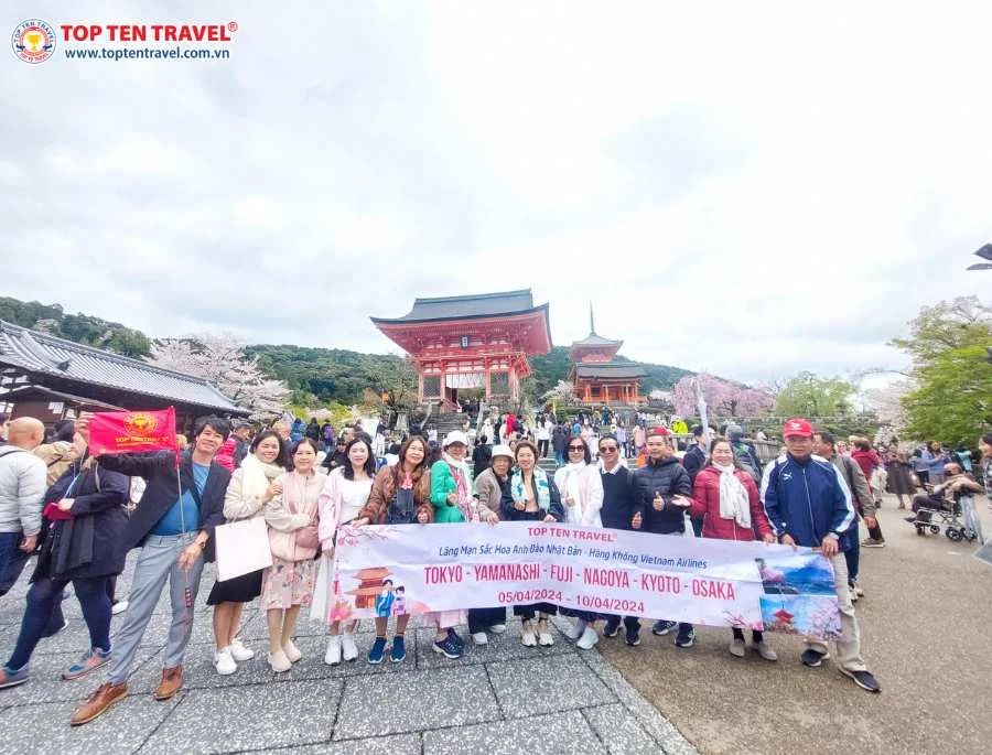 Tour Nhật Bản Mùa Xuân: Narita - Tokyo - Yamanashi - Kyoto - Osaka