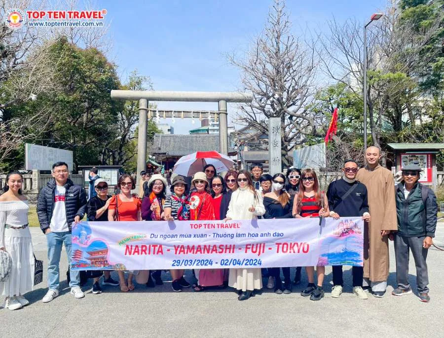 Tour Nhật Bản Mùa Xuân: Narita - Tokyo - Yamanashi - Kyoto - Osaka