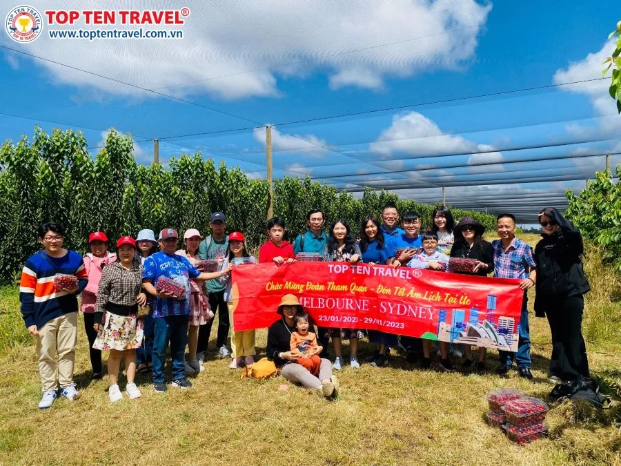 Tour Úc Tết 2024 Hái Trái Cây: Sydney - Melbourne 6N5D