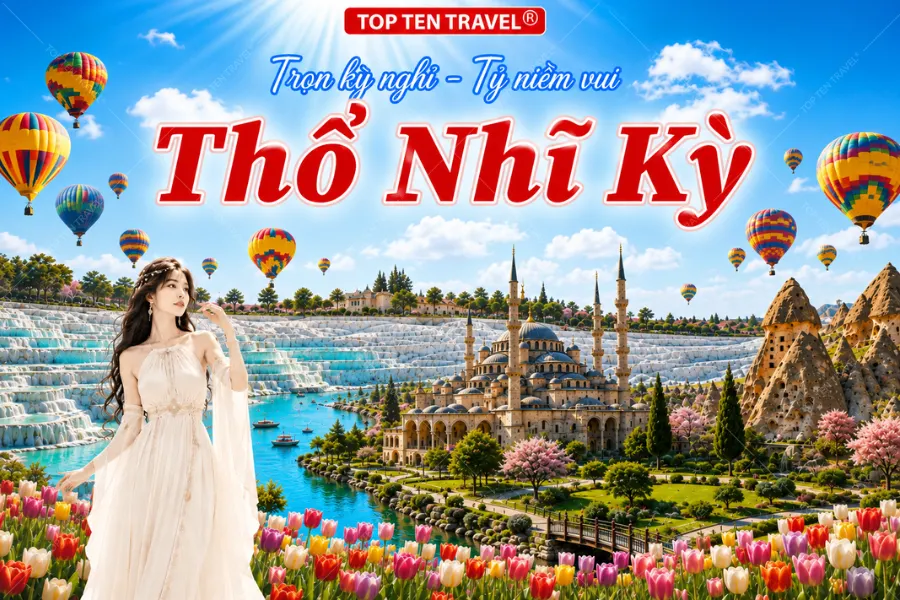 Tour du Lịch Thổ Nhĩ Kỳ Lễ 30/4 Giá Tốt