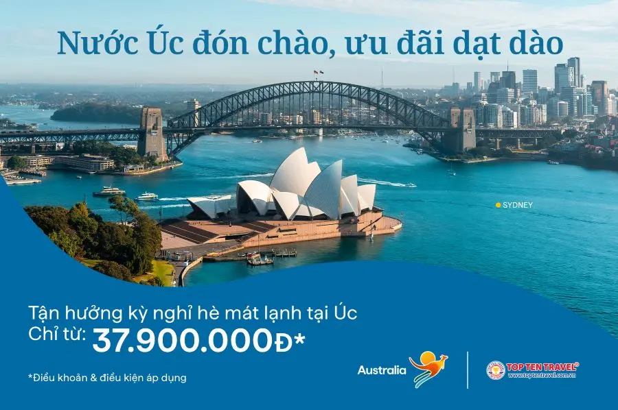 Du Lịch Úc Trượt Tuyết Mùa Hè: Sydney - Melbourne | 6N6D