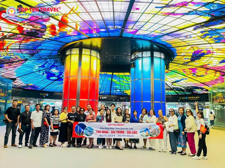 Tour Đài Loan Mùa Hè: Cao Hùng - Đài Trung - Đài Bắc 5N4D
