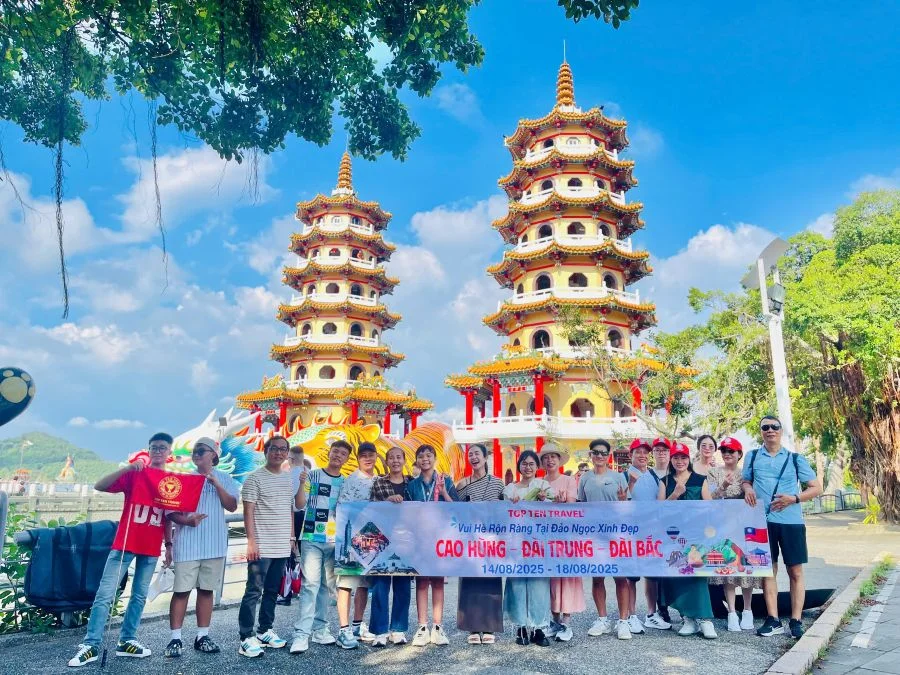 Tour Đài Loan Mùa Hè: Cao Hùng - Đài Trung - Đài Bắc 5N4D