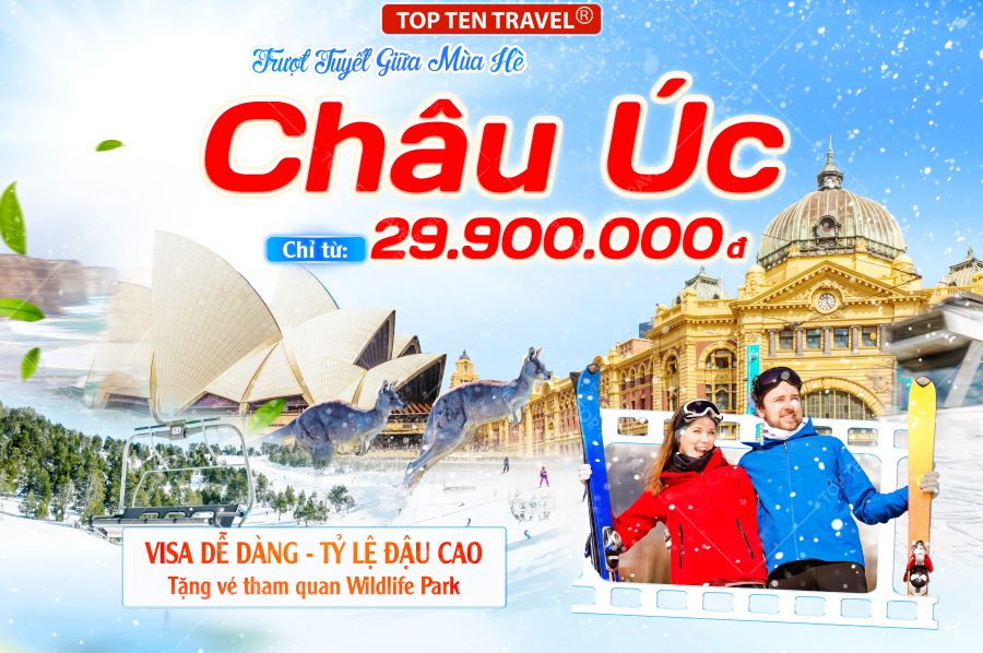 Tour Du Lịch Úc Mùa Đông Bay Thẳng: Sydney - Blue Mountains 5N4D
