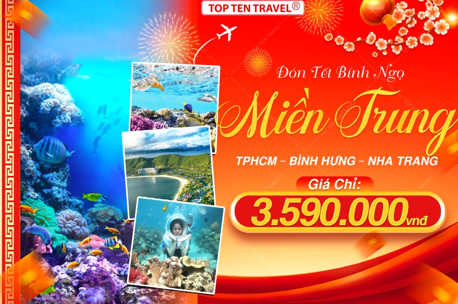 Tour Nha Trang: Khám Phá Vịnh San Hô | 3N3D