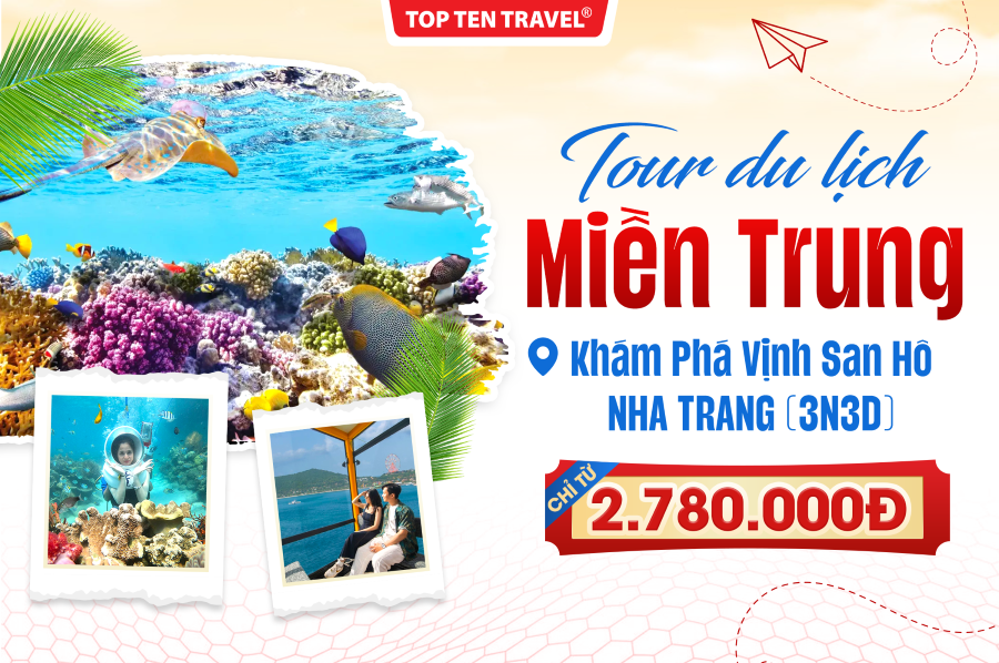 Tour Nha Trang: Khám Phá Vịnh San Hô | 3N3D