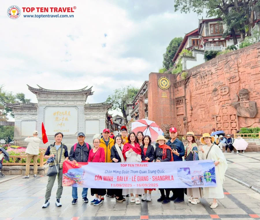 Tour Trung Quốc: Côn Minh - Đại Lý - Lệ Giang - Shang Rila 6N5D