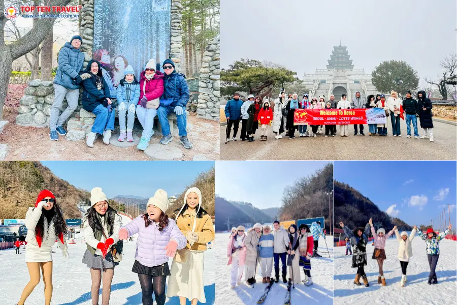 Tour Hàn Quốc đón Giáng Sinh | Seoul - Nami - Lotte World