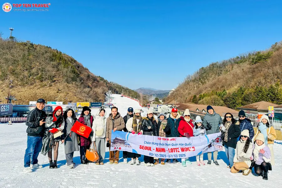 Tour Hàn Quốc đón Giáng Sinh | Seoul - Nami - Lotte World