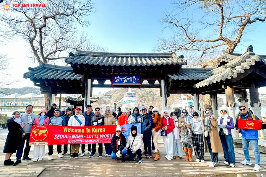 Tour Hàn Quốc đón Giáng Sinh | Seoul - Nami - Lotte World